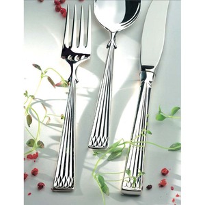 Argent Cuillère Fourchette Couteau Couverts Ensemble Vintage Design Incroyable Coréen Poignée En Acier Inoxydable PC Plat Coréen Poignée Vaisselle - Product Image 6