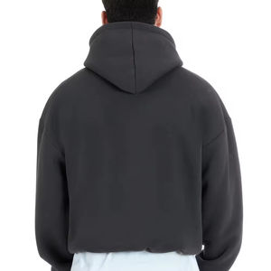 Basics coton nouveauté coupe régulière hiver sweats à capuche brodés meilleure mode hommes respirant confortable goutte épaule 2026 - Product Image 5