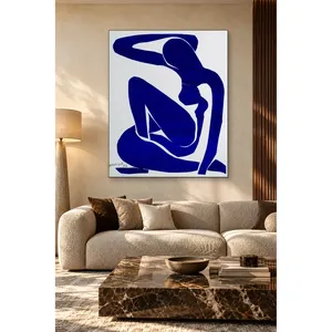 Impression sur toile découpée « Nu bleu » de Fida Henri Matisse - Product Image 4
