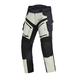 Pantalon de moto en textile de protection, adapté aux voyages sur route, avec coupe confortable et protection des genoux de niveau CE 1 - Product Image 3