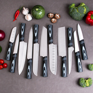 Venta al por mayor personalizado de calidad superior OEM ODM servicio Logo chino cuchillo conjunto accesorios de cocina cuchillo conjunto para restaurante - Product Image 2