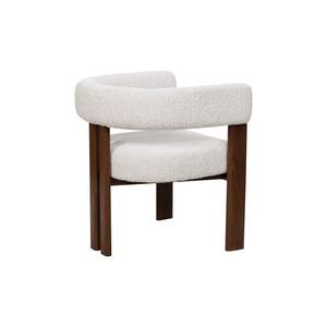Modern Luxury <b>White</b> Boucle <b>Dining</b> <b>Chair</b> Nordic Solid Wood <b>Dining</b> <b>Room</b> Furniture <b>Dining</b> <b>Chairs</b> for Home japan - Product Image 5