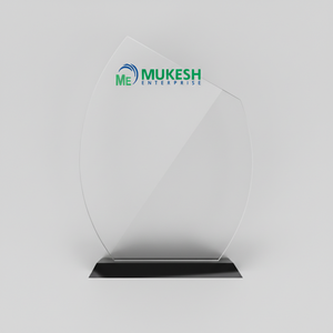 Trofeo de Acrílico Duradero con Curva Prismática, Grabado, Acabado Cristalino Moderno, para Reconocimiento Corporativo, Deportivo y Académico, Venta al Por Mayor - Product Image 3