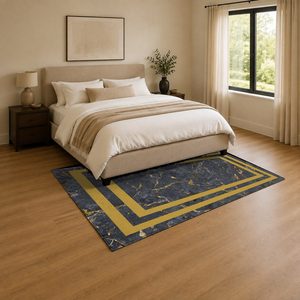<b>RUGS</b> DEPOT LXDP-0210 Wholesale Beige Brown Minimalist Designer Digital Printed Machine Washable Chenille Area <b>Rug</b> <b>Non</b> <b>Slip</b> - Product Image 3