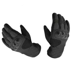 Motorcycle Racing <b>Gloves</b> Leather <b>Waterproof</b> Windproof Full Finger Winter Outdoor <b>Cycling</b> Pull-On - Product Image 1