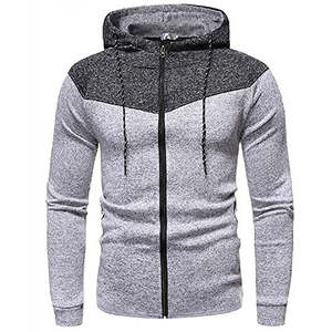 Offre spéciale Survêtements d'hiver Ensemble de survêtements haut de gamme en coton doux pour hommes-Édition hiver avec pantalon en coton à capuche et fermeture éclair - Product Image 2