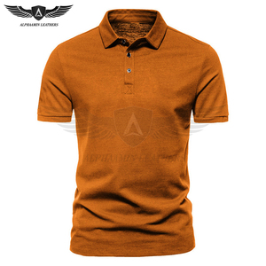 Polo décontracté à manches courtes de qualité supérieure, personnalisé avec votre logo, idéal pour l'été - Product Image 1