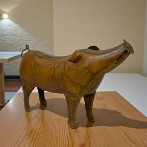 Figurine d'animal rustique en fer forgé faite à la main pour la décoration intérieure - Product Image 2