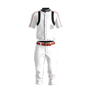 Customizable Breathable Sportswear Factory Manufacturer's Latest Design <b>Baseball</b> & Softball Uniform <b>Sets</b> - Product Image 1