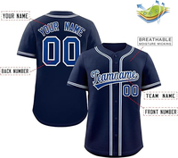 Maillot de baseball professionnel pour hommes, uniformes de club personnalisés, 100% polyester, impression numérique, sans manches