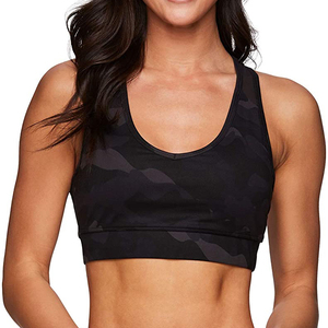 Sujetador deportivo para mujer superventas, ropa de gimnasio transpirable hecha a medida, recién llegado con logotipo frontal, opción de talla grande - Product Image 1