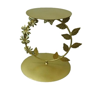 Support de gâteau créatif chaud pour servir des outils en métal plaque ronde support de gâteau moderne gâteau et pâtisseries support outils de cuisine - Product Image 2