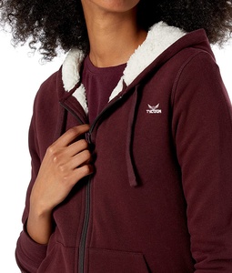 Sweat à capuche personnalisé, confortable, doux, 100% coton, fermeture éclair complète - Product Image 4