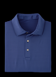 Nueva camiseta de golf personalizada para hombre 2023 Summer Stripes Short Sle Golf Performance Jersey Polos Stripes - Product Image 3