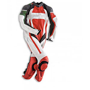 Trajes de carreras de 2 piezas de alta calidad para adultos Chaqueta de cuero genuino grande y alta Ropa deportiva profesional para ciclistas en tamaño XL - Product Image 1