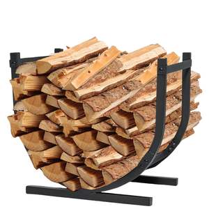 Nouvelle vente Design Simple porte-bûche en métal décoratif moderne pour maison jardin bois de chauffage en métal support rustique - Product Image 6