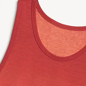 Venta caliente de la calidad superior de los hombres camiseta sin mangas de punto transpirable gimnasio Fitness desgaste estilo casual - Product Image 5