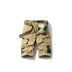 Pantalones cortos de carga para hombre con bolsillos delanteros de nuevo diseño para venta en línea ropa de hombre pantalones cortos de carga clásicos de alta calidad - Product Image 1