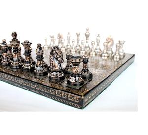 Échecs en laiton en métal de créateur à prix réduit Échecs en laiton faits à la main avec pièces Accessoires de décoration pour la maison Fabricant et exportateur - Product Image 5