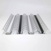 Tktech — réflecteur étanche de profil en aluminium, Led Gola, 15Mm, sculpté, Flexible, 2M, couverture de Pc claire, Extrusion