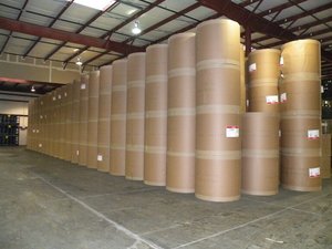 Usine Kraft papier rouleau custom made largeur personnalisé papier à rouler - Product Image 3