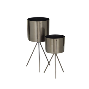 Jardinière en métal conçue sur mesure OEM fabricant de pots de fleurs et de jardinières de style fermier en Inde de la meilleure qualité - Product Image 1