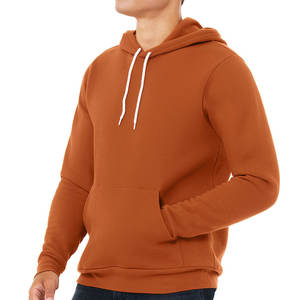 Sweats à capuche actifs pour hommes Polaire Bella Canvas Sweatshirts à capuche Décontracté Athlétique Workout Pullover Pocket Hoodies - Product Image 6