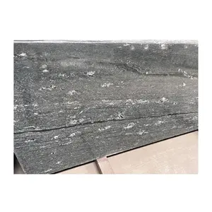 Premium Quality of Natural Stone Green Granite Polished Slab in Various Sizes at Adorable Price from India