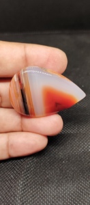 อัญมณีสีส้มธรรมชาติอัญมณีขัดหลวมสำหรับทำเครื่องประดับ - Product Image 5