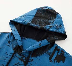 Sudadera con capucha y sudadera de invierno para hombre Colores y tamaños personalizados Teñido y bordado liso en tarifas al por mayor - Product Image 5