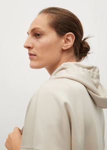 Hoodie de sport personnalisé en molleton technique respirant, en coton uni, confortable, avec fermeture éclair, coupe courte pour femme, pour un look élégant - Product Image 5