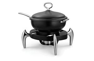 Ensemble de plats pour buffet Hot Pot Roll Top Gold Chafing Dish Plats pour buffet meilleures offres - Product Image 4