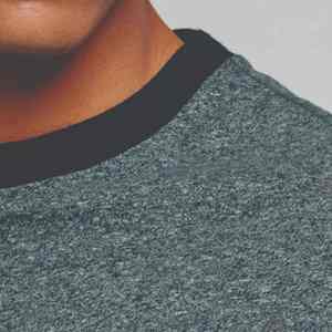 Style Vintage Classic Ringer T-Shirt pour hommes 100% coton à manches courtes col rond style rétro approvisionnement en vrac - Product Image 2