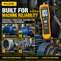   Testeur et analyseur de vibrations numérique portable 802 avec garantie d'un an pour la détection des défauts des roulements de moteur et de pompe