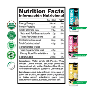 Listo para enviar-Fabricación de bebidas/etiqueta privada OEM-Bebida de batido de alta proteína de 330ml con muestra sin energía de café - Product Image 3