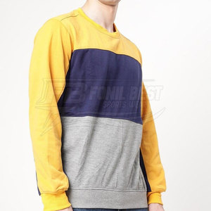 เสื้อสเวตเชิ้ตผู้ชายทรงปกติขายดีที่สุดสำหรับฤดูหนาว - สีพื้น ผ้าฝ้าย 100% สวมใส่สบายๆ - Product Image 6