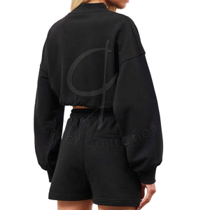 Ensemble de survêtements d'entraînement fitness deux pièces pour femmes avec motif personnalisé vêtements de sport avec techniques imprimées - Product Image 3