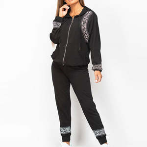 Ensemble de vêtements de sport pour femmes en gros, ensembles de survêtement pour femmes de haute qualité, ensembles de survêtement de course à pied, de gym, en polyester respirant pour femmes - Product Image 5