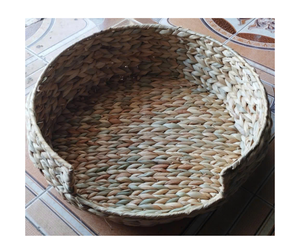 Durable Eco-Friendly Hyacinth Pet Bed/ Pet House from Vietnam - Wicker Basket with Breathable Design <b>for</b> <b>Cats</b>/Dogs to sale - Product Image 2