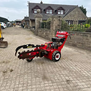 เครื่องขุดร่องทางเดินเท้า Barreto 912 F/R พร้อมเครื่องยนต์ Honda GX270 ระบบขับเคลื่อนไฮโดรสแตติก ความเร็ว 1-2 เมตร/นาที กำลังการผลิตสูง อายุการใช้งานยาวนาน - Product Image 1