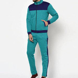 Venta caliente de moda Slim Fit hombres chándal ropa de entrenamiento cómodo cremallera hombres chándal - Product Image 1