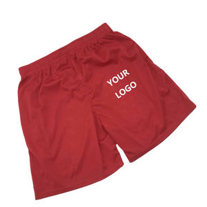 Short en polyester pour hommes Short de sport à poches multiples de haute qualité Short à taille élastique confortable pour hommes - Product Image 4