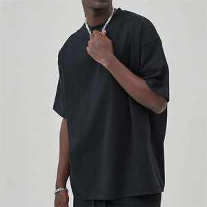 เสื้อยืดแขนยาวสำหรับผู้ชายเสื้อยืด280gsm ไหล่ปล่อยชายเสื้อคอตตอนไซส์ใหญ่พิเศษแนวสตรีทเสื้อยืดหรูหราออกแบบได้ตามต้องการ - Product Image 2