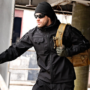 Unique design Outdoor Hiking <b>Camping</b> Adventure Waterproof Soft Shell Men's Tactical Jacket - Product Image 2