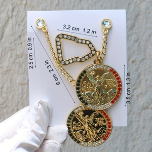 Épingle de collection de pièces de 50 pesos personnalisées Épingle à chapeau en alliage de zinc du Mexique - Product Image 5