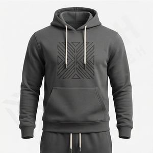 Hoodie Sweatpants Jogger Sets Cargo <b>Pants</b> Tracksuits Unisex Sweat Suits 2 Piece Set Custom <b>Running</b> <b>Men</b> Athletic Gym Apparel - Product Image 1