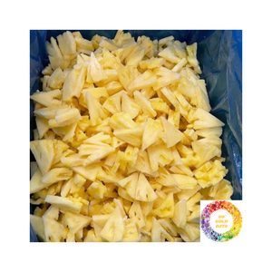 Morceaux d'ananas congelés frais Saveur délicieuse Idéal pour les boissons smoothies et les applications alimentaires industrielles - Product Image 1