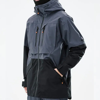 Veste coupe-vent d'hiver à capuche personnalisable, de haute qualité, à prix abordable, respirante, écologique, séchage rapide, marque privée