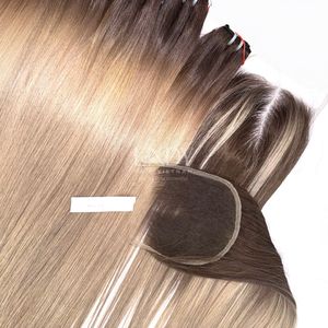 ผมแท้เวียดนามคุณภาพสูงสุด ราคาสุดคุ้ม แบบตรงธรรมชาติ สีออมเบร ชุดต่อผมพร้อมปิดผม ปี 2025 - Product Image 3