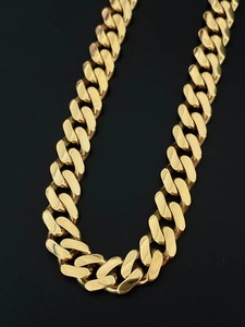 Chaîne cubaine tendance en diamant de qualité exportée pour hommes Bijoux hip hop de luxe avec verrouillage sécurisé et effet brillant à vendre - Product Image 3